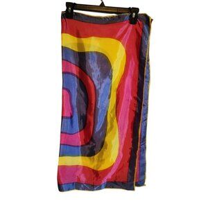 EUC Colorful Monique E Square Scarf
